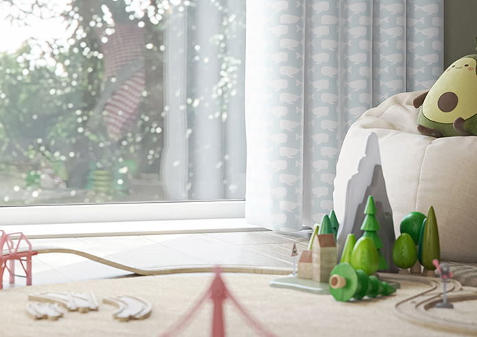 Whaling Around, Mist - Made to Measure Curtains - Image 5